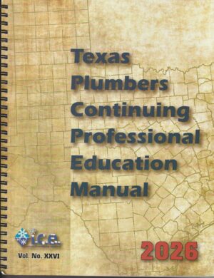 2026 PLUMBING CE CLASS